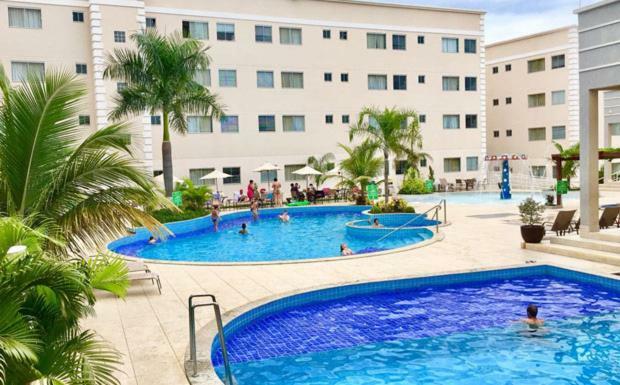 קאלדס נובאס Encontro Das Aguas Caldas - Cortesia Ingressos Da Rede Wam Opcoes Water Park, Nautico E Clube Prive מראה חיצוני תמונה