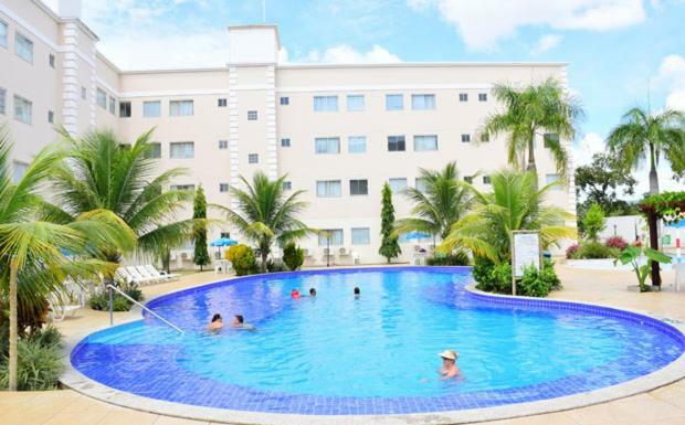 קאלדס נובאס Encontro Das Aguas Caldas - Cortesia Ingressos Da Rede Wam Opcoes Water Park, Nautico E Clube Prive מראה חיצוני תמונה