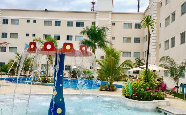 קאלדס נובאס Encontro Das Aguas Caldas - Cortesia Ingressos Da Rede Wam Opcoes Water Park, Nautico E Clube Prive מראה חיצוני תמונה